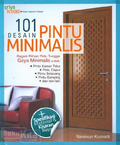 Cover Buku 101 Desain Pintu Minimalis