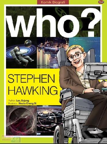 Cover Buku Who : Stephen Hawking