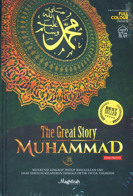 Cover Buku The Great Story of Muhammad saw (Hard Cover)