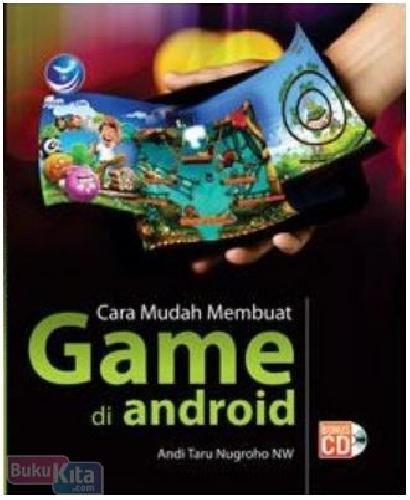 Cover Buku Cara Mudah Membuat Game di Android