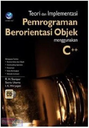 Cover Buku Teori Dan Implementasi Pemrograman Berorientasi Objek Menggunakan C++