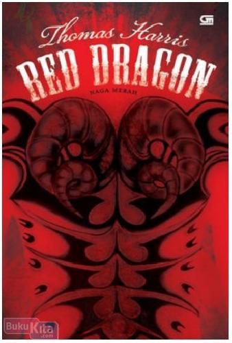 Cover Buku Naga Merah - Red Dragon (Cover Baru)