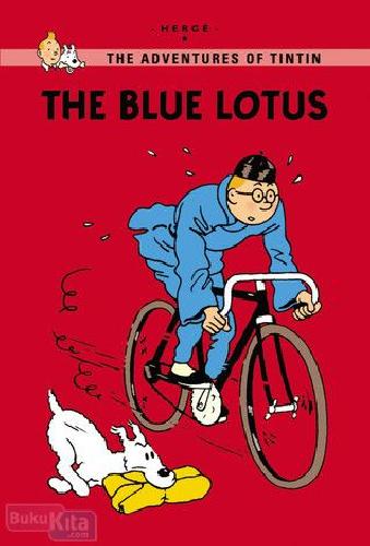 Cover Buku Tintin Readers : The Blue Lotus (English Version)