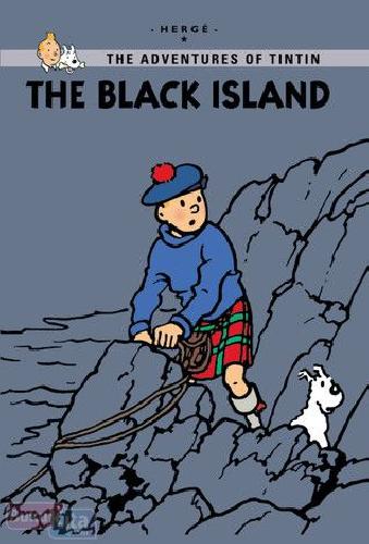 Cover Buku Tintin Readers : The Black Island (English Version)