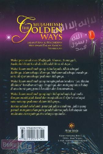 Cover Belakang Buku Mujahidah The Golden Ways