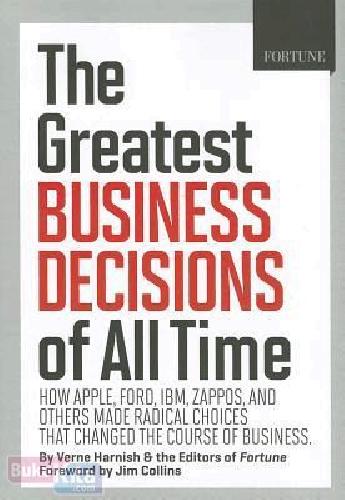 Cover Buku FORTUNE The Greatest Business Decisions of All Time