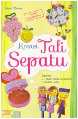 Cover Buku Kreasi Tali Sepatu