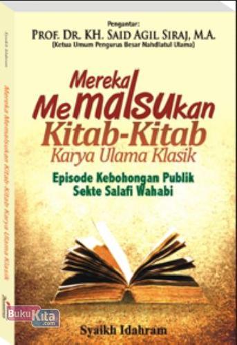 Cover Buku Mereka Memalsukan Kitab-Kitab Karya Ulama Klasik