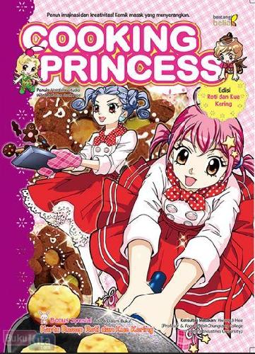 Cover Buku Cooking Princess Edisi Roti Dan Kue Kering