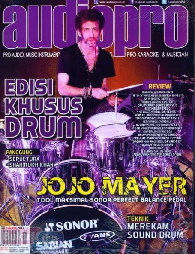 Cover Buku Majalah Audiopro #01 - 2013