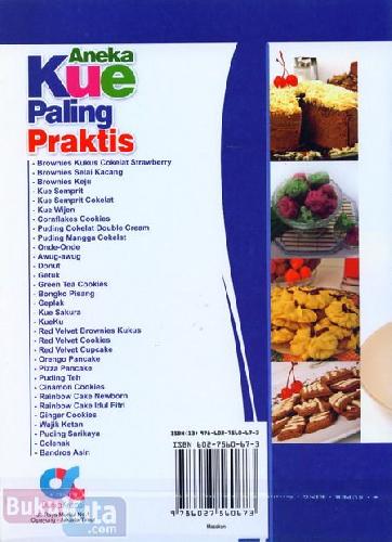 Cover Aneka Kue Paling Praktis (full color)