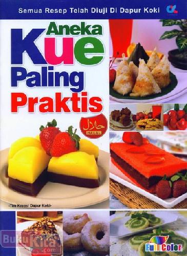 Cover Depan Buku Aneka Kue Paling Praktis (full color)
