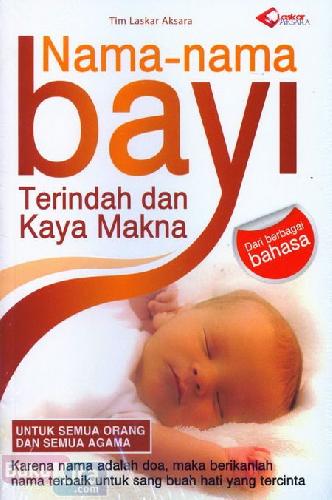Cover Buku Nama-nama Bayi Terindah dan Kaya Makna