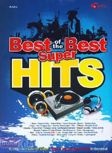 Cover Buku Kumpulan lagu Super Hits