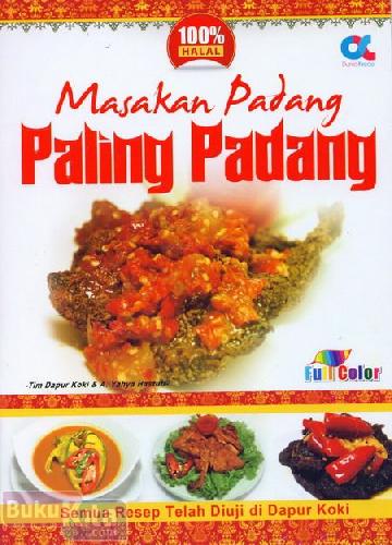 Cover Buku Masakan Padang Paling Padang (full color)