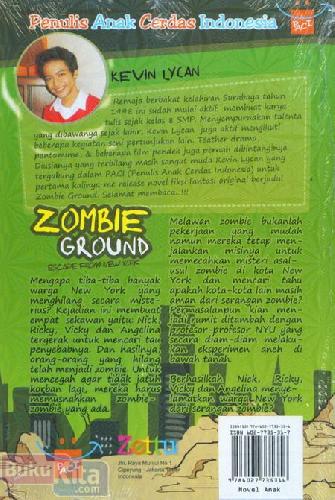 Cover Belakang Buku Zombie Ground Escape From New York