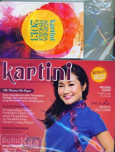 Cover Belakang Buku Majalah Kartini No. 2341 | 07 - 21 Februari 2013
