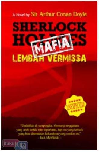 Cover Buku Sherlock Holmes Mafia Lembah Vermissa