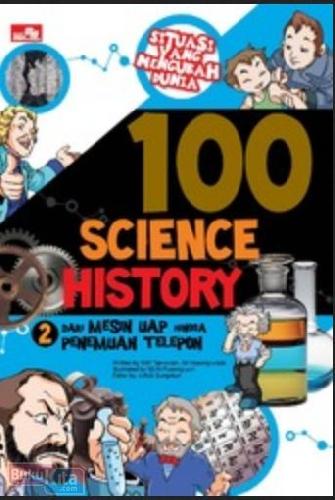 Cover Buku 100 Science History 2