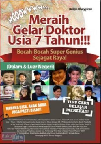 Cover Buku Meraih Gelar Doktor Usia 7 Tahun
