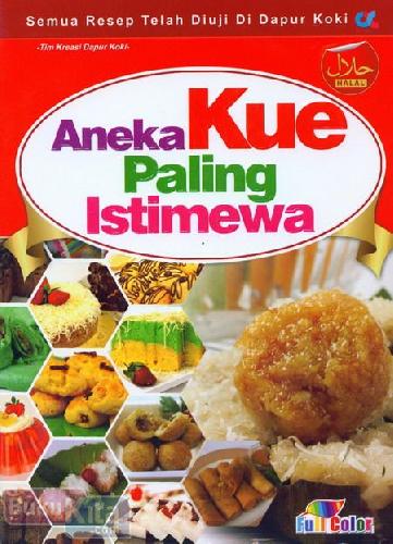 Cover Buku Aneka Kue Paling Istimewa (full color)
