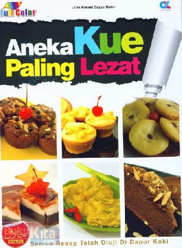 Cover Buku Aneka Kue Paling Lezat (full color)