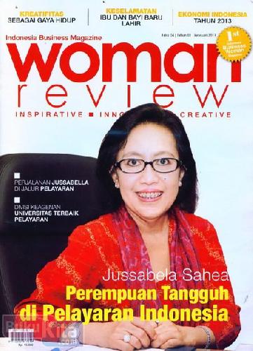 Cover Buku Majalah Woman Review #04 - Februari 2013