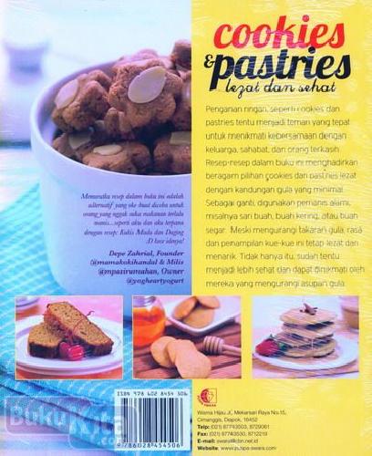 Cover Cookies & Pastries Lezat dan Sehat