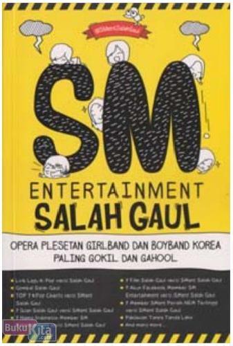 Cover Buku SM Entertainment Salah Gaul