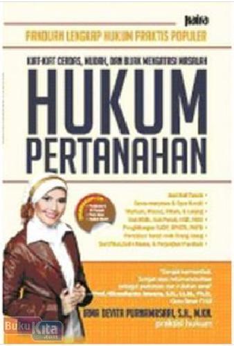 Cover Buku Kiat Cerdas Hukum Pertanahan