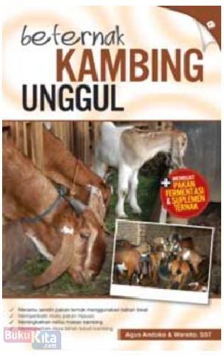 Cover Buku Beternak Kambing Unggul (Promo Best Book)