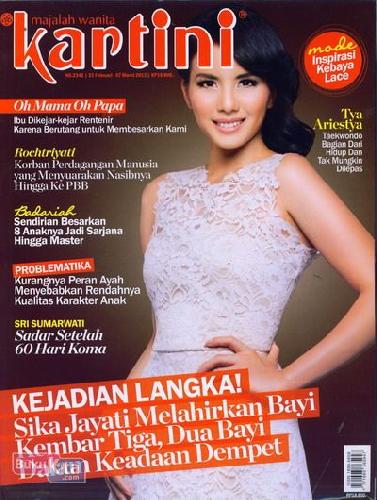 Cover Buku Majalah Kartini No. 2342 | 21 Februari - 07 Maret 2013
