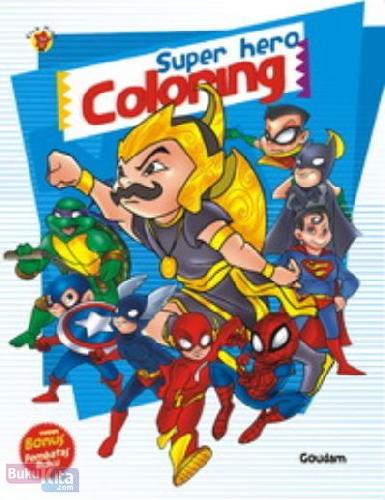 Cover Buku Super Coloring : Super Hero