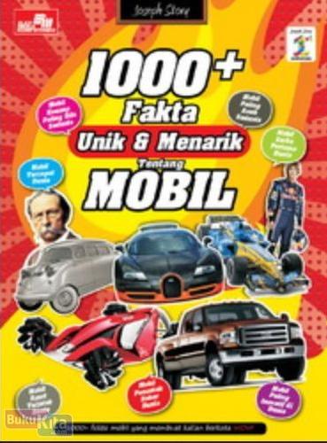 Cover Buku 1001 Fakta Unik Tentang Mobil