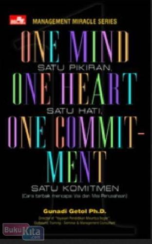 Cover Buku One Mind One Heart One Commitment