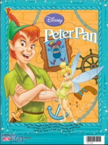 Cover Buku Medium Puzzle Disney Classic : Pater pan