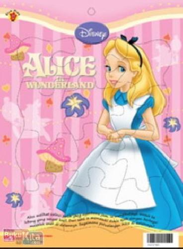 Cover Buku Medium Puzzle Disney Classic : Alice in wonderland