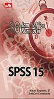 Cover Buku 36 Jam Belajar Komputer SPSS 15