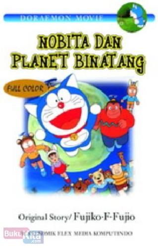 Cover Buku Doraemon Movie : Nobita dan Planet Binatang