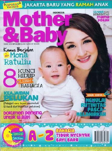 Cover Buku Majalah Mother & Baby #079 - Maret 2013