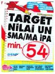 Target Nilai UN SMA/MA IPA Minimal 54