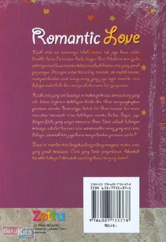 Cover Belakang Buku Romantic Love