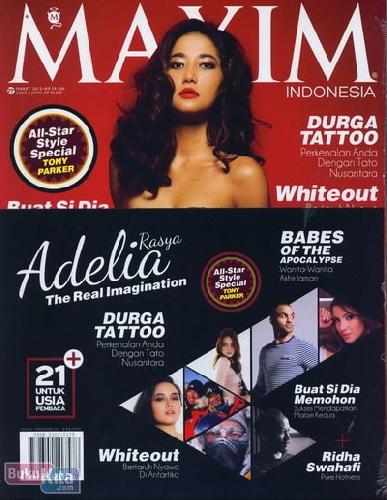 Cover Buku Majalah Maxim #88 - Maret 2013