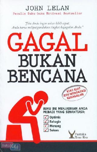 Cover Buku Gagal Bukan Bencana 