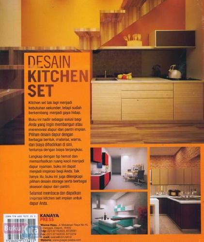 Cover Belakang Buku Desain Kitchen Set