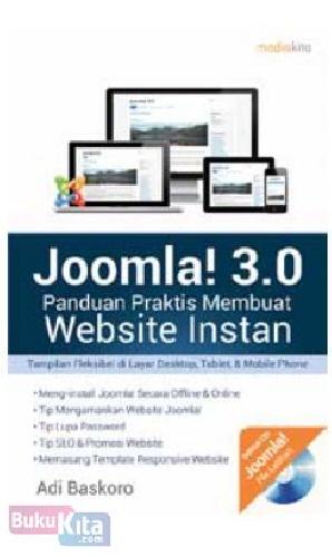 Cover Buku Joomla! 3.0 : Panduan Praktis Membuat Website Instan