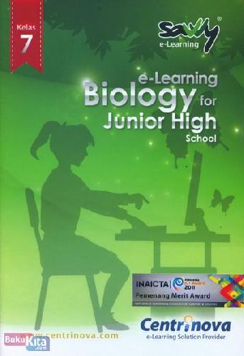 Cover Buku Savvy Biology for 7th Grade (CD Version)