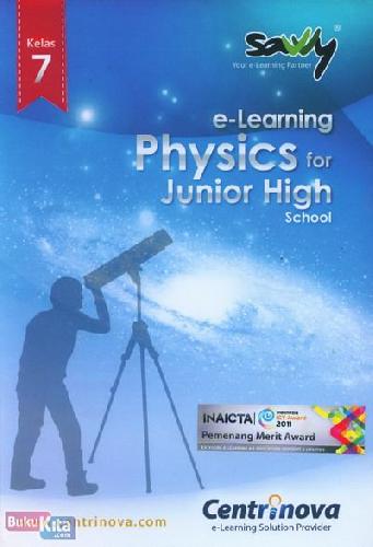 Cover Buku Savvy Physics for 7th Grade (CD Version)