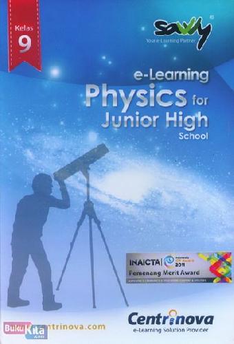 Cover Buku Savvy Physics for 9th Grade (CD Pembelajaran)