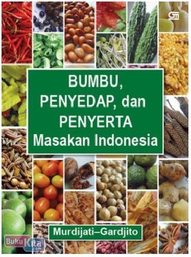 Cover Buku Bumbu, Penyedap, dan Penyerta Masakan Indonesia